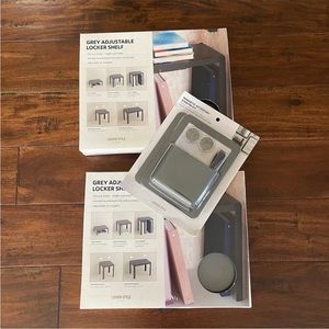 2 locker shelves & magnetic starter kit